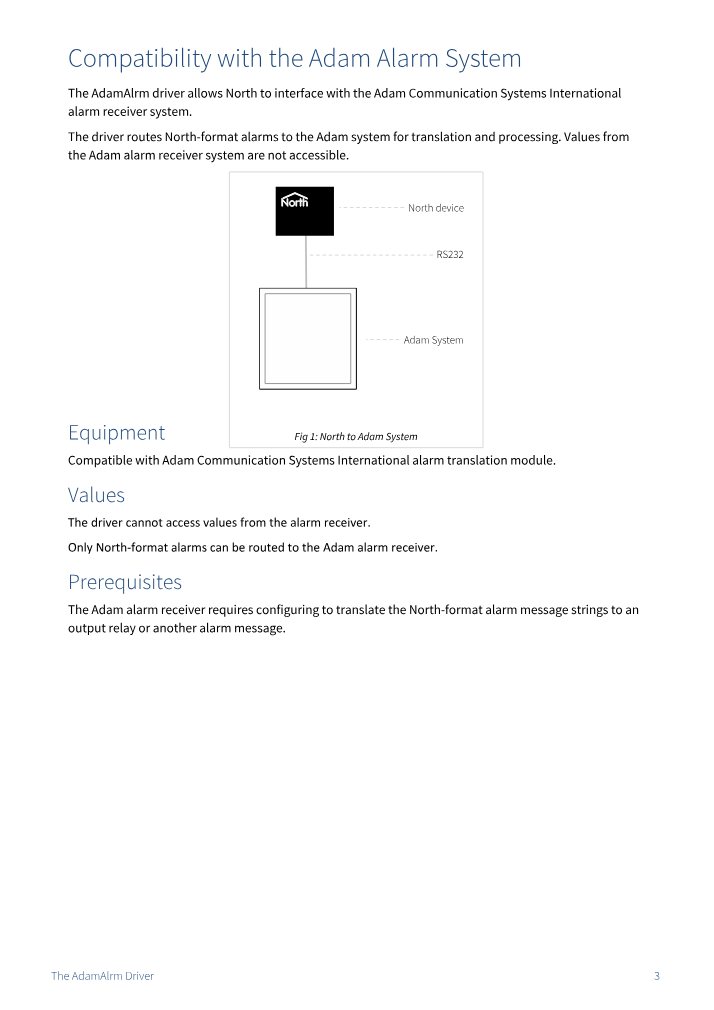 Preview thumbnail of page 3 of the AdamAlrm Driver Manual PDF document.